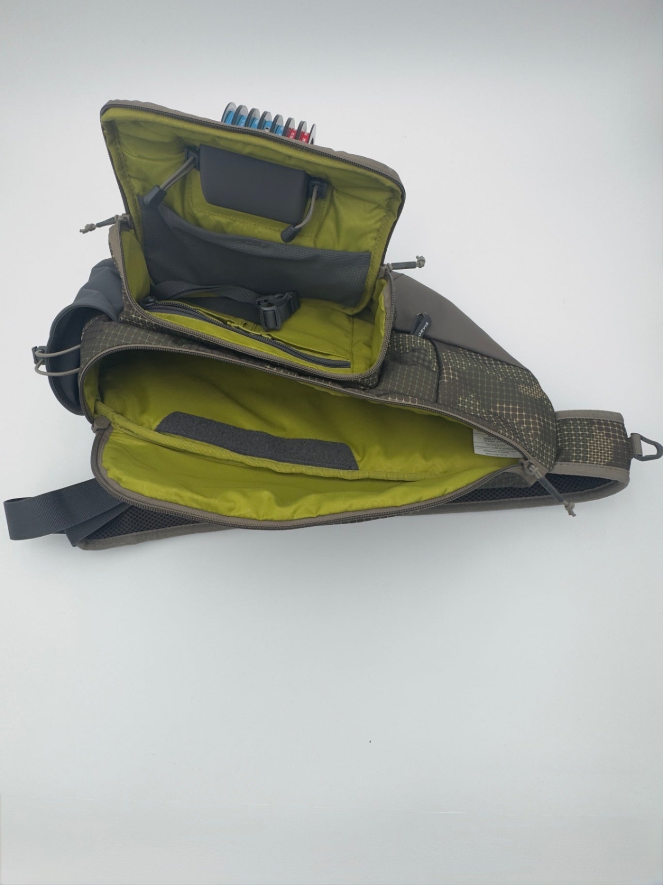 Orvis Sling Pack loaded Tippet Bar