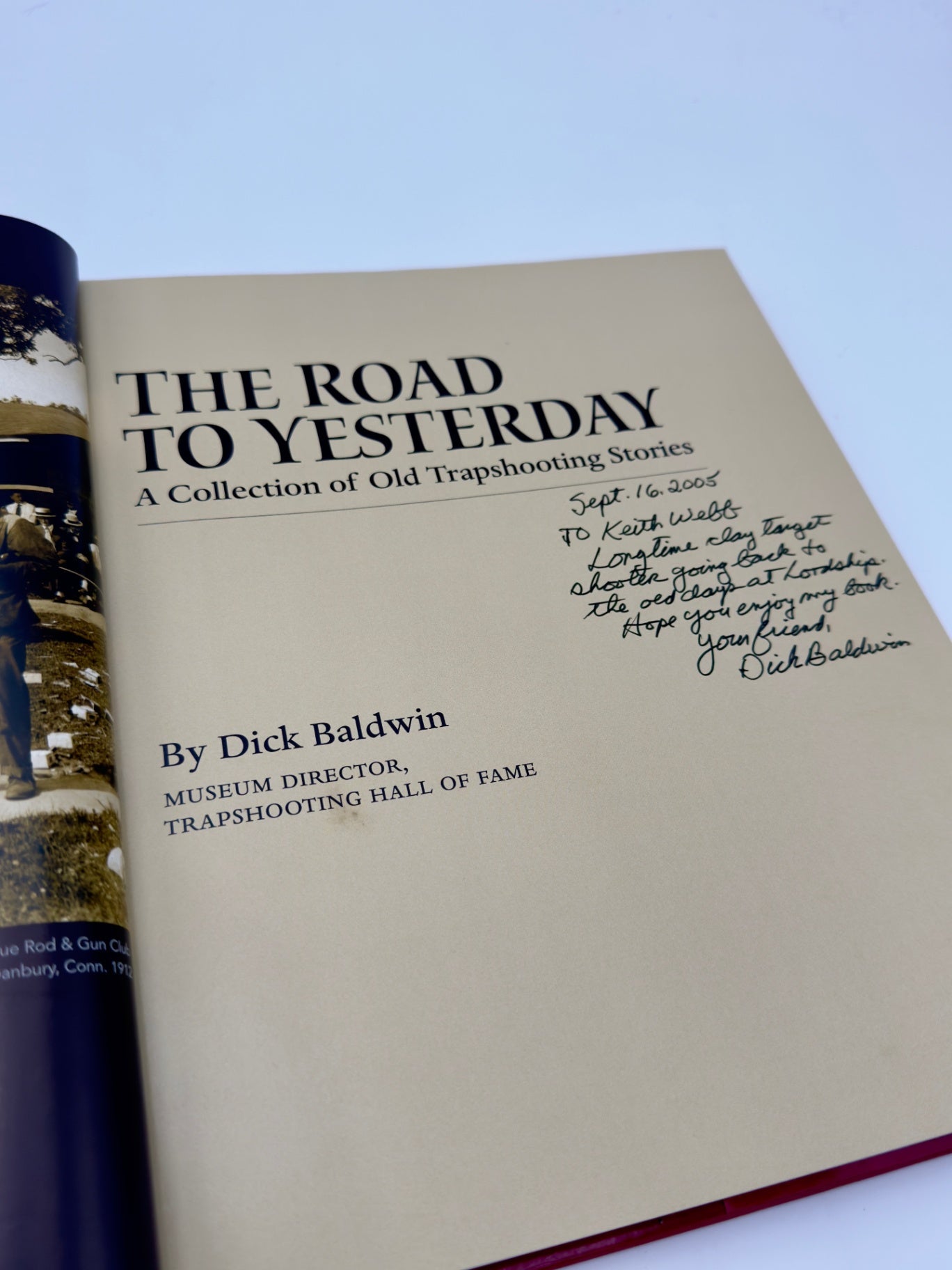The Road To Yesterday (Signed)