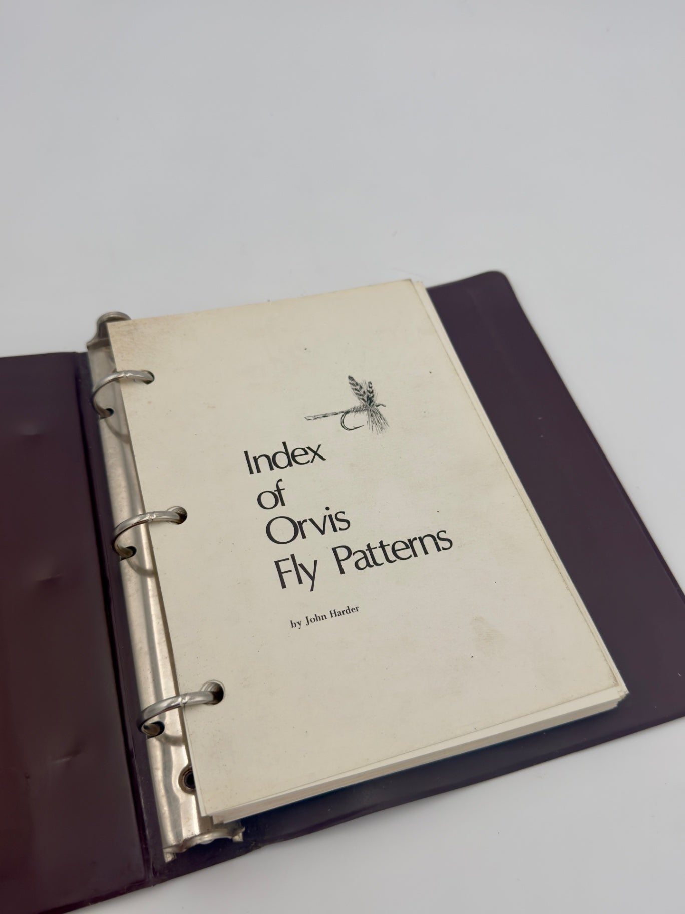 The Index of Orvis Fly Patterns