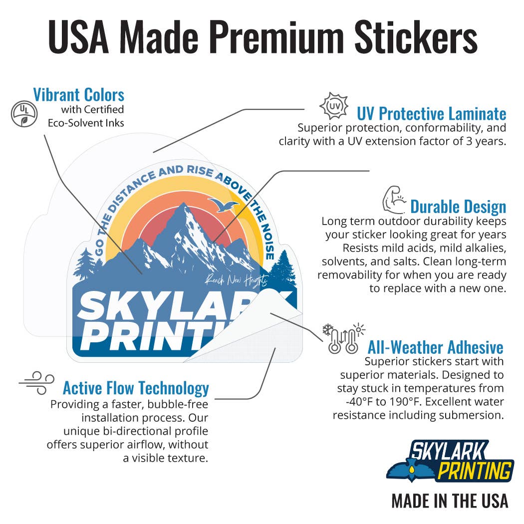 X-ing Sign Custom Souvenir Sticker with your City & State