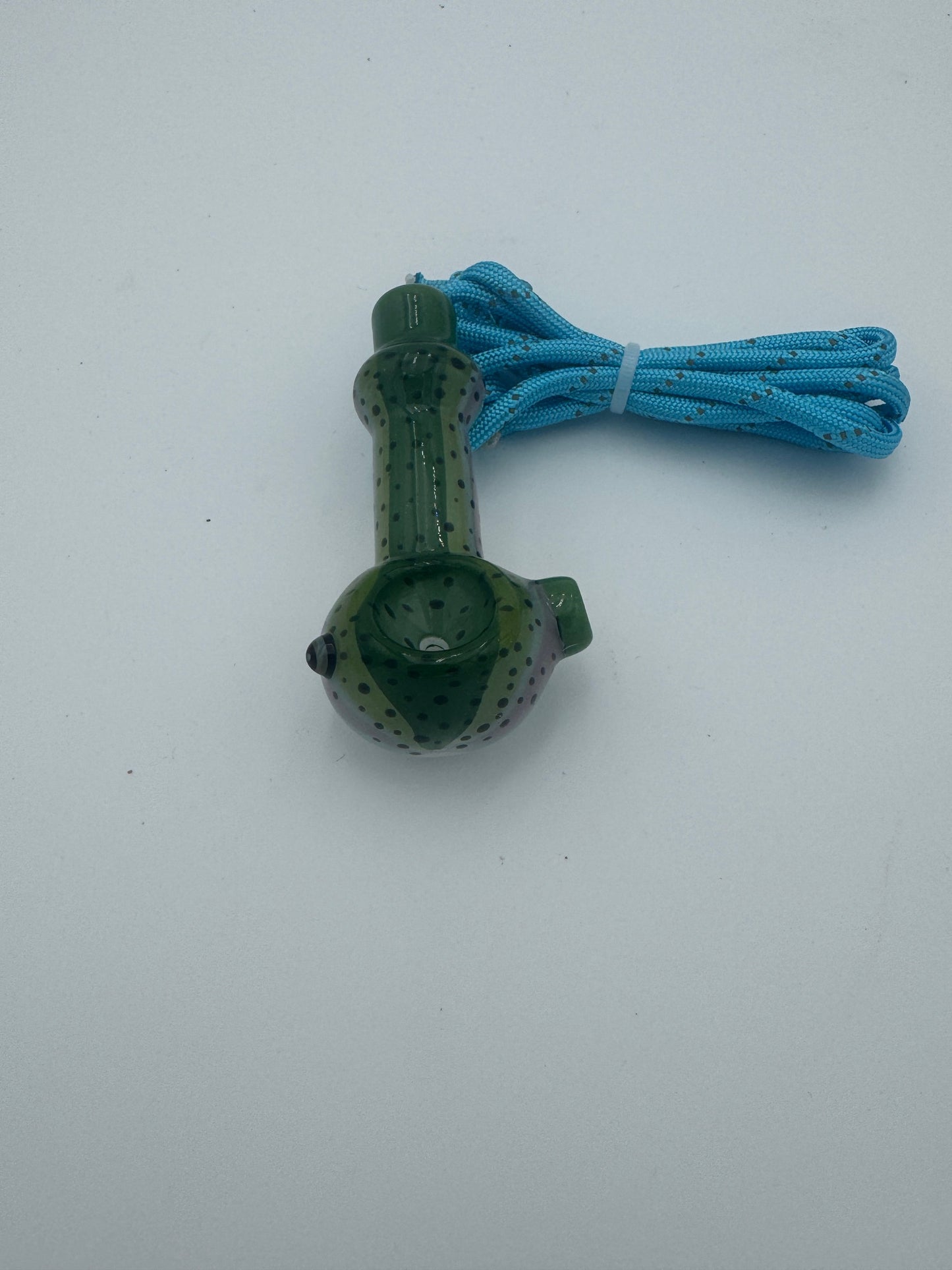 603 Glass- Fish Whistle Traveler Spoon