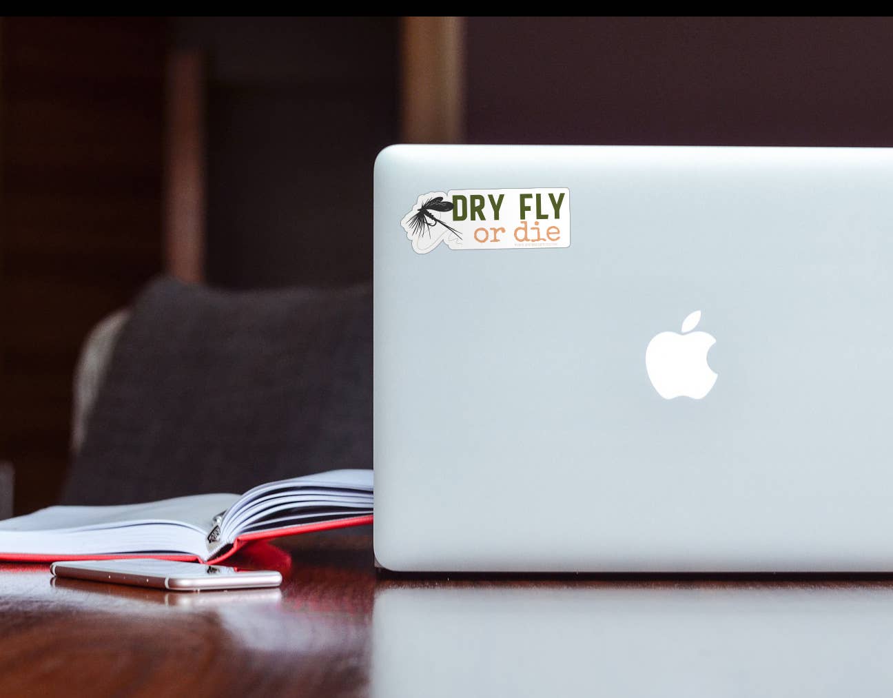 Dry Fly or Die Decal - Fly Fishing Sticker