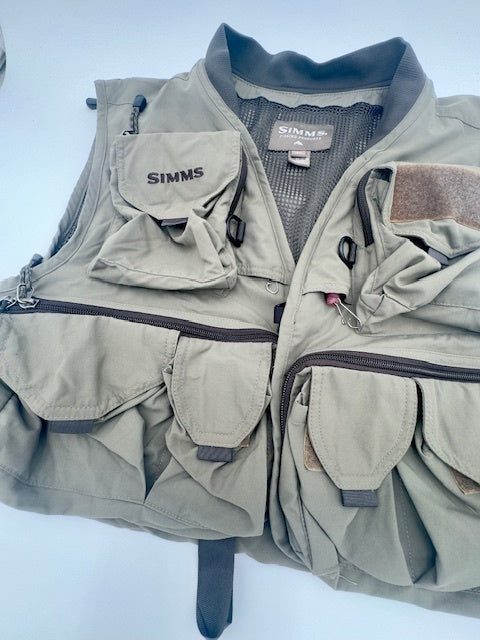 Simms Green Mesh Vest