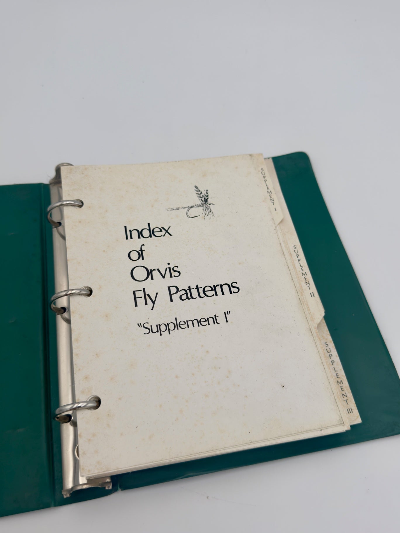 Orvis Index of Fly Tying
