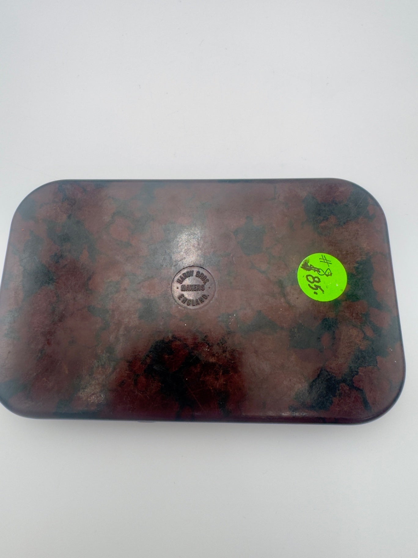 HARDY BROS MAKERS ENGLAND Vintage Fly Box 