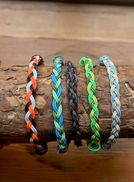 Flyvines Three-Color Pattern Adjustable Bracelet 