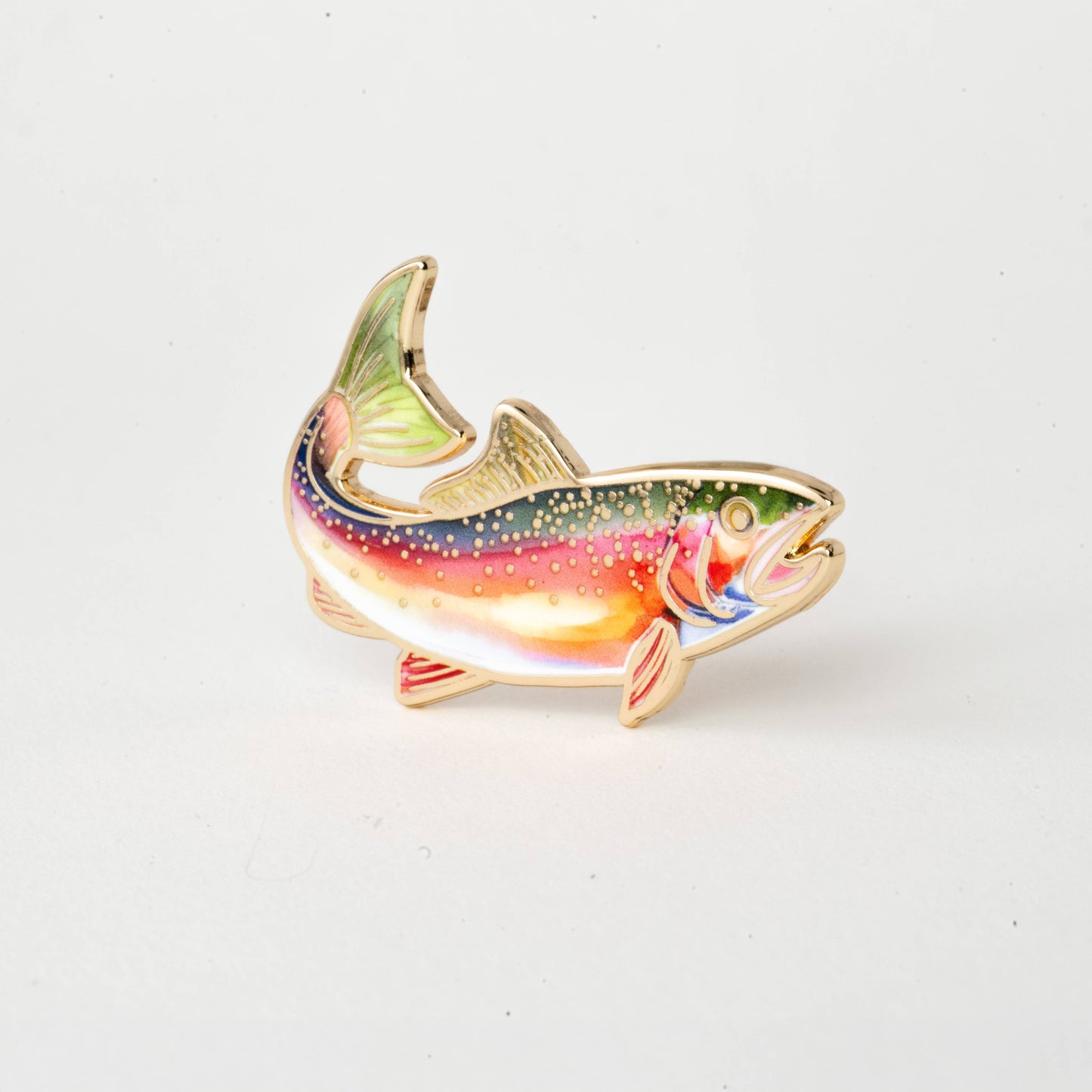 Rainbow Trout Pin | Fishing Gifts | Lake Life