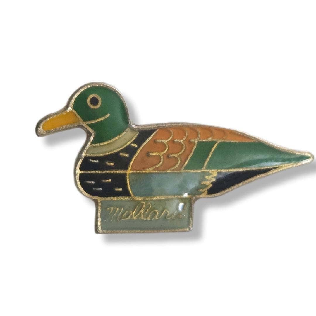 Mallard Duck - Enamel Hat Pin